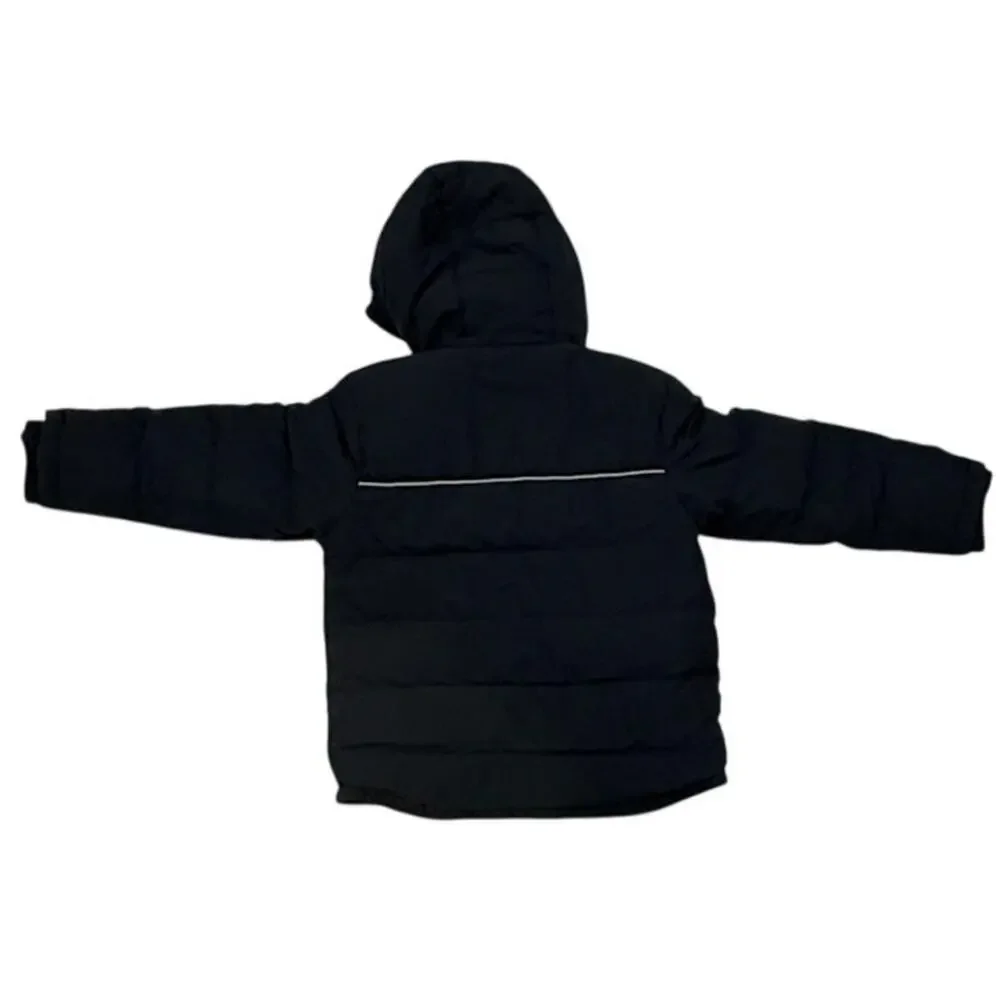 Eddie Bauer Toddler Girl 3T Sherpa Fleece Full Zip Hooded Jacket Grey